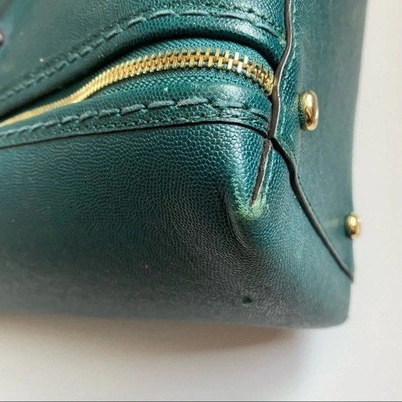 Henri Bendel • Rare Limited Edition Pebble Green A List Satchel - Picture 6 of 15